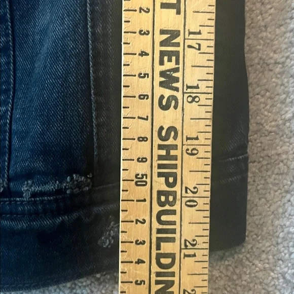 Free People Black and Gray Jean Jacket - Picture 8 of 9